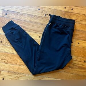 Zyia Black Unwind Joggers Large NWOT